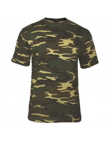 Sturm MilTec T-Shirt Woodland Camo