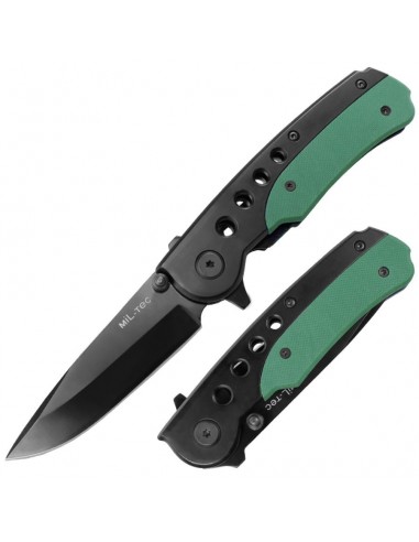 Sturm MilTec Folding Knife Black/Olive