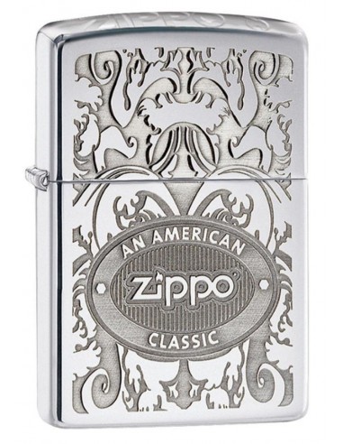 Zippo Lighter High Polish Chrome American Classic