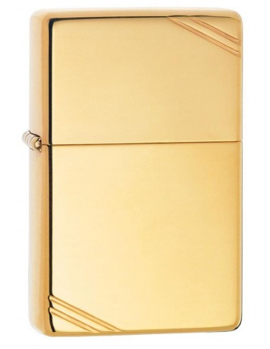 Zippo Lighter Vintage High Polish Brass