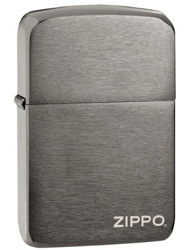 Zippo Lighter Replica 1941 Black Ice Zippo Logo