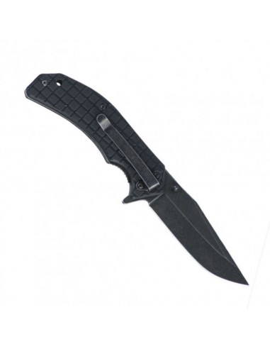 Sturm MilTec Folding Knife G10 Stone Washed Black