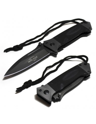 Sturm MilTec Folding Knife DA35 Black
