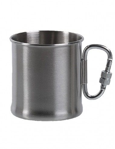 Sturm MilTec Stainless Steel Mug With Carabiner 5000ml