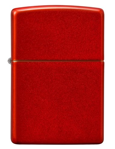 Zippo Lighter Classic Metallic Red
