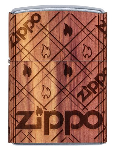 Zippo Lighter Woodchuck Wrap Zippo Flame 