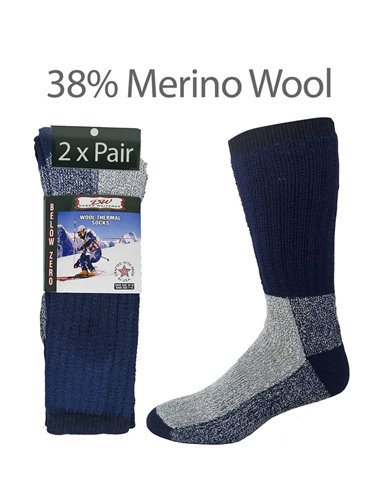 Below Zero Merino Wool Socks