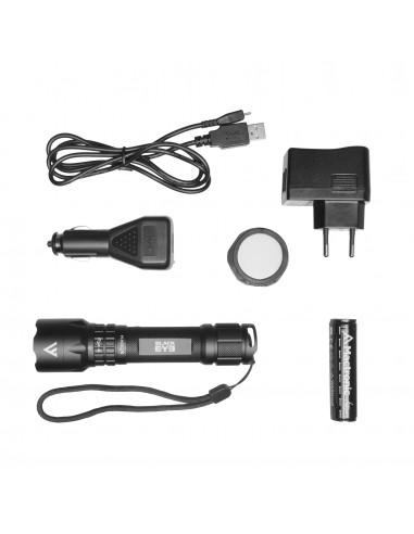 MACTRONIC LAMPA BLACK EYE 420 LM USB
