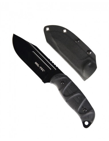 STURM BLACK COMBAT KNIFE G10 W. KYDEX® SCABBARD